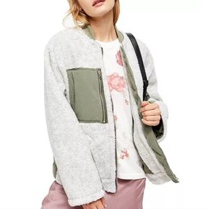 We The Free Gray and Green Jacket